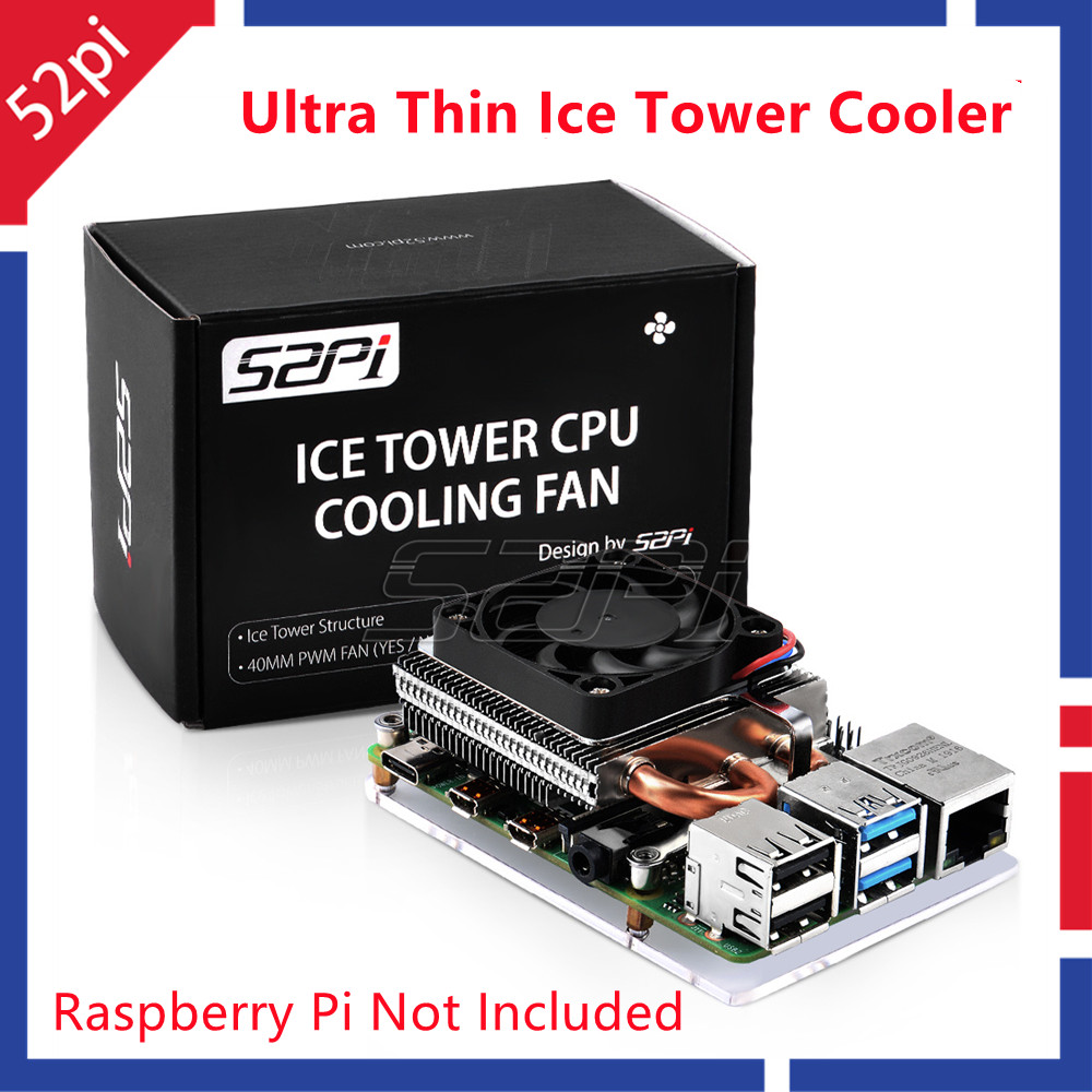 Deskpi Super6C - 52Pi новый ультратонкий охладитель ледяной башни,